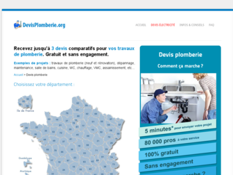 devisplomberie.org website preview