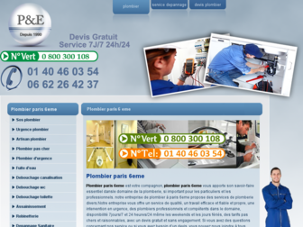 plombier-paris-6.urgence-plombier-electricien.fr website preview