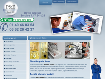 plombier-paris-8.urgence-plombier-electricien.fr website preview