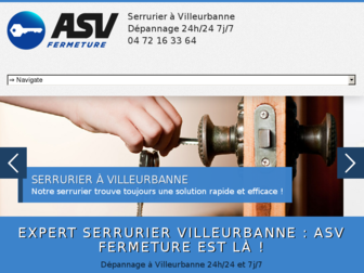 serrurier-villeurbanne-depannage.fr website preview