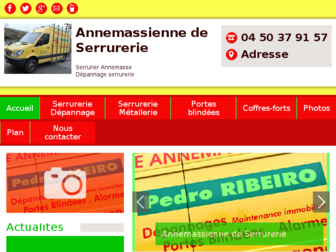 serrurier-annemasse.com website preview