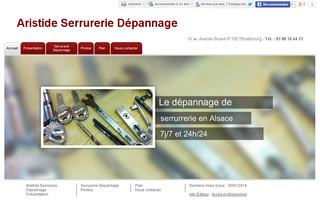 serrurerie-depannage-alsace.fr website preview