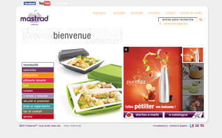 mastrad.fr website preview