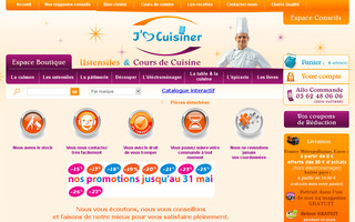 jaimecuisiner.com website preview