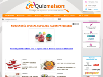 quizmaison.net website preview