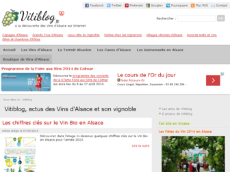 vitiblog.fr website preview