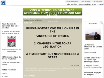 voyagesvinsdumonde.20minutes-blogs.fr website preview