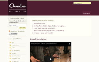 oenoline.com website preview