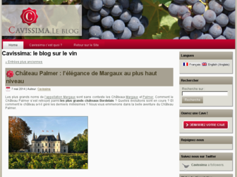 blog.cavissima.com website preview