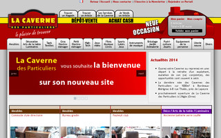 lacaverne.com website preview