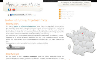 appartement-meuble.net website preview
