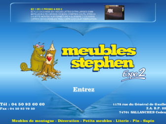 meubles-stephen2.com website preview