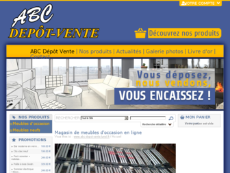 abc-depot-vente-lunel.fr website preview