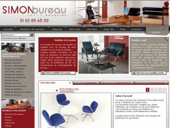 simon-bureau.com website preview