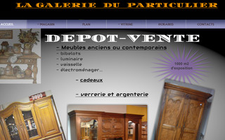 lagalerieduparticulier.com website preview