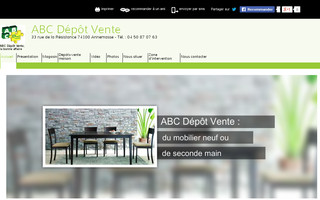 abc-depot-vente.fr website preview