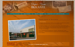 depotvente-brocante-74.com website preview