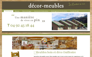 decor-meubles-alpes.com website preview