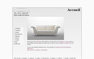 canapesofa.com website preview