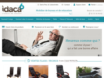 idaca6.fr website preview