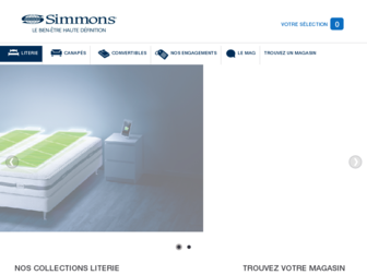 simmons.fr website preview