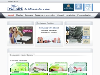 davilaine.com website preview