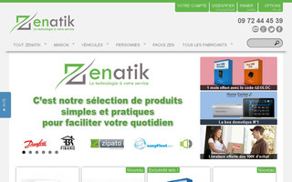 zenatik.com website preview
