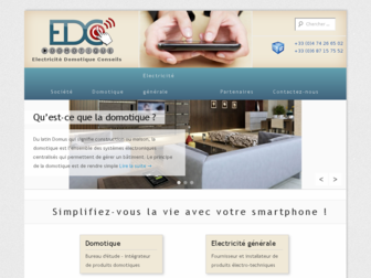 domotic-edc.com website preview
