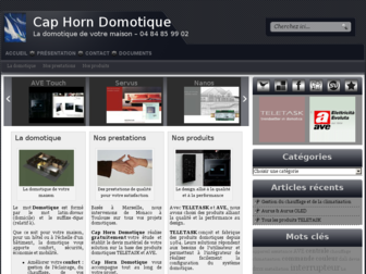 chdomotique.com website preview