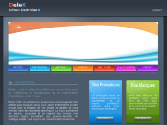 delek.fr website preview