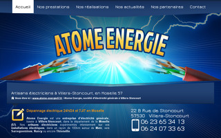 atome-energie57.fr website preview