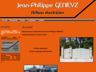 genieyz-artisan-electricien.com website preview