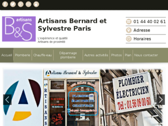artisansbernard.com website preview