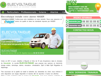 elecvoltaique.fr website preview