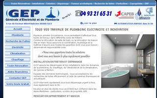 gepnice.fr website preview