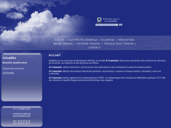 jf-connexion.com website preview