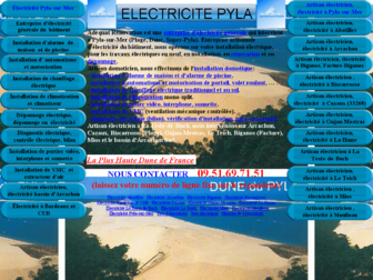 electricite.pyla.free.fr website preview