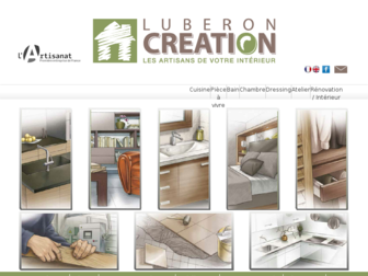 luberon-creation.fr website preview
