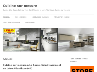 cuisines-44.fr website preview