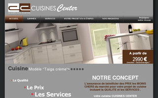 cuisinescenter.fr website preview