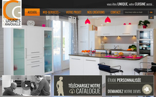 cuisine-gravouille.com website preview