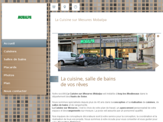 cuisinesurmesures-issylesmoulineaux.fr website preview
