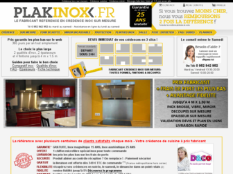 plakinox.fr website preview
