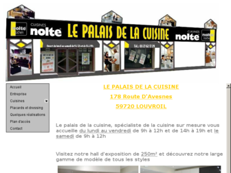 palaisdelacuisine.com website preview