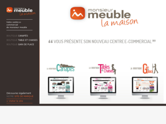 monsieur-meuble-la-maison.com website preview
