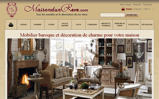 maisondunreve.com website preview