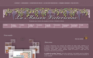 maisons-miniatures.com website preview