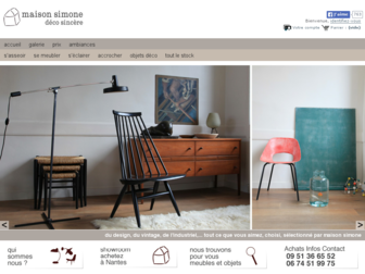 maisonsimone.com website preview