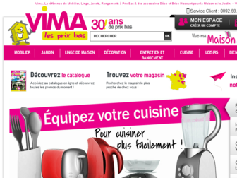 vima.fr website preview