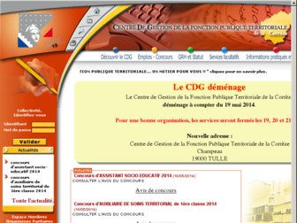 cdg19.fr website preview